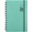 Mead® Color Pop Academic 2025-2026 Weekly Monthly Planner, Aquatic Awe, Small, 5 1/2" x 8 1/2" thumbnail images 1 of 7