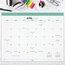 Mead® Color Pop 2025-2026 Monthly Desk Pad Calendar, Aquatic Awe, Standard, 21 3/4" x 17" thumbnail images 2 of 7