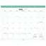 Mead® Color Pop 2025-2026 Monthly Desk Pad Calendar, Aquatic Awe, Standard, 21 3/4" x 17" thumbnail images 1 of 7