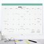 Mead® Color Pop 2025-2026 Monthly Desk Pad Calendar, Aquatic Awe, Standard, 21 3/4" x 17" thumbnail images 4 of 7