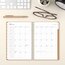 Cambridge® WorkStyle® Focus Academic 2025-2026 Weekly Monthly Planner, Sunbaked Clay, Small, 5 1/2" x 8 1/2" thumbnail images 3 of 9