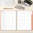 Cambridge® WorkStyle® Balance Academic 2025-2026 Weekly Monthly Planner, Pink Peach, Large, 8 1/2" x 11" thumbnail images 3 of 9