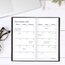 AT-A-GLANCE® Fine Diary® 2026 Weekly Monthly Diary, Black, Pocket, 3" x 6" thumbnail images 3 of 8