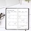 AT-A-GLANCE® Fine Diary® 2026 Weekly Monthly Diary, Black Brown, Pocket, 3" x 6" thumbnail images 3 of 8