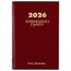 AT-A-GLANCE® Standard Diary® 2026 Daily Reminder, Red, Medium, 5 3/4" x 8 1/4 thumbnail images 1 of 8