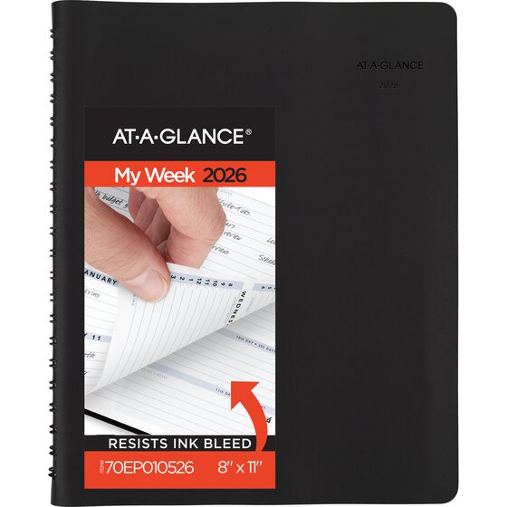 DayMinder Weekly Appointment Book 2015, Wirebound, 8 X 8.5
