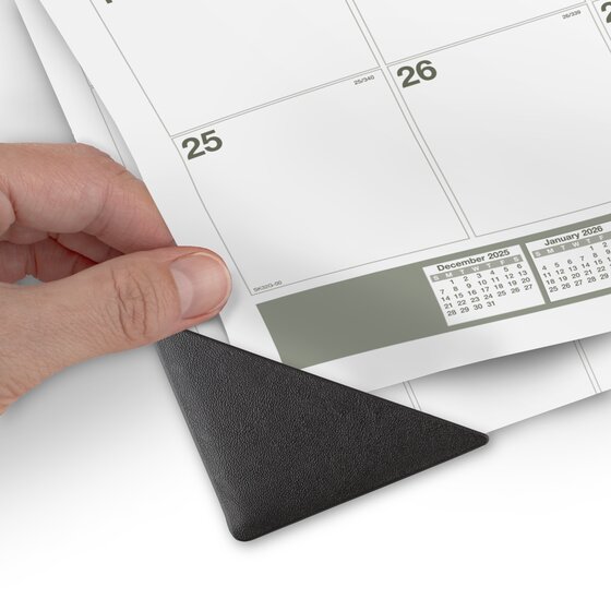 ATAGLANCE® 2026 Recycled Monthly Desk Pad Calendar, Standard, 22" x