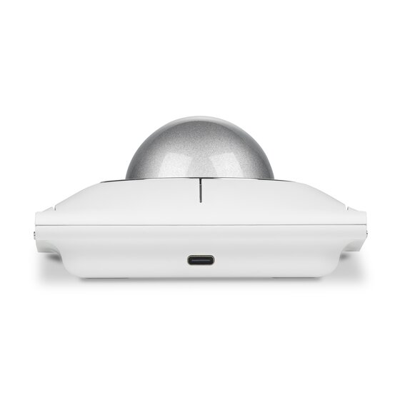 Kensington SlimBlade Trackball – Kabelgebundene Trackball-Maus Mit Steuerball, USB, Graphit/Rubinrot