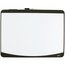 Quartet Designer Tack & Write Cubicle Whiteboard, 23 1/2" x 17 1/2", Black Frame thumbnail images 1 of 7