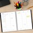 Five Star® Advance® Academic 2025-2026 Weekly Monthly Student Planner Plus Study App, Black, Large, 8 1/2" x 11" thumbnail images 3 of 6