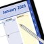 AT-A-GLANCE® QuickNotes® 2026 Monthly Planner, Black, Medium, 7" x 8 3/4" thumbnail images 5 of 7
