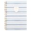 Leah Bisch™ for Cambridge® 2026 Weekly Monthly Planner, Stripe, Small,  5 1/2" x 8 1/2" thumbnail images 1 of 10