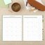 Pen+Pillar for Cambridge® 2026 Weekly Monthly Planner, Garden Rose, Large, 8 1/2" x 11" thumbnail images 3 of 9