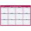 AT-A-GLANCE® Horizontal Reversible Erasable Academic and Regular Year 2025-2026 Wall Calendar, Extra Large, 48" x 32" thumbnail images 1 of 5
