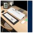Quartet® Painted Steel Dry-Erase Desktop Computer Pad, 21" x 7 3/4", White Surface, Frameless thumbnail images 2 of 6