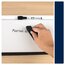 Quartet® Painted Steel Dry-Erase Desktop Computer Pad, 21" x 7 3/4", White Surface, Frameless thumbnail images 5 of 6