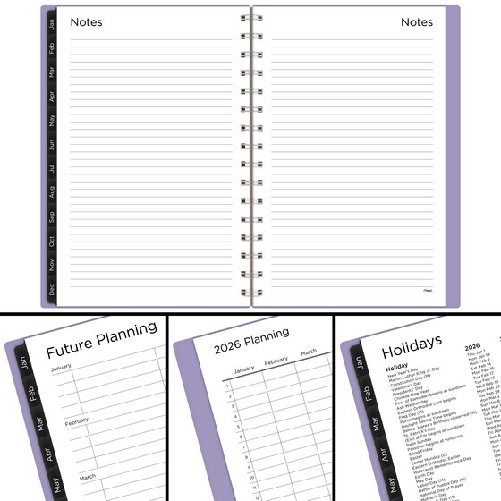 Mead® Basic Weekly Monthly Planners | Regular Year Planners | Mead