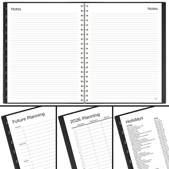 Mead® Basic Weekly Monthly Planners | Regular Year Planners | Mead