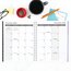 Mead® Basic 2026 Weekly Monthly Planner, Lilac, Large, 8 1/2" x 11" thumbnail images 3 of 7
