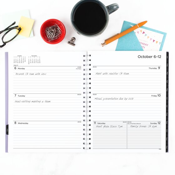 Mead® Basic Weekly Monthly Planners | Regular Year Planners | Mead