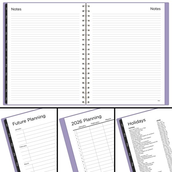 Mead® Basic Weekly Monthly Planners | Regular Year Planners | Mead