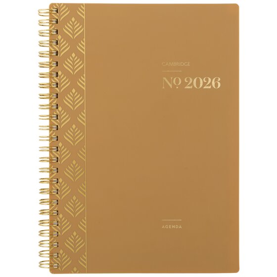Cambridge® WorkStyle® Focus 2026 Weekly Monthly Planner, Sunbaked