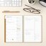 Cambridge® WorkStyle® Focus 2026 Weekly Monthly Planner, Sunbaked Clay, Small, 5 1/2" x 8 1/2" thumbnail images 2 of 9