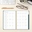 Cambridge® WorkStyle® Classic 2026 Weekly Monthly Planner, Transformative Teal, Small, 5 1/2" x 8 1/2" thumbnail images 3 of 9