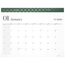 Cambridge® WorkStyle® 2026 Monthly Desk Pad Calendar, Transformative Teal, Standard, 21 3/4" x 17" thumbnail images 1 of 6