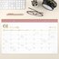 Cambridge® WorkStyle® 2026 Monthly Desk Pad Calendar, Cosmetic Pink, Compact, 17 3/4" x 11" thumbnail images 2 of 7