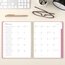 Cambridge® WorkStyle® Balance 2026 Weekly Monthly Planner, Cosmetic Pink, Medium, 7" x 8 3/4" thumbnail images 3 of 9