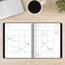 AT-A-GLANCE® Contemporary Lite 2026 Weekly Monthly Planner, Black, Medium, 7" x 8 3/4" thumbnail images 3 of 9