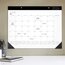 AT-A-GLANCE® Contemporary 2026 Monthly Desk Pad Calendar, Standard, 21 3/4" x 17" thumbnail images 4 of 8