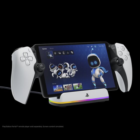 Base de carga PowerA PlayStation Portal Lumectra vista de producto