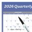 AT-A-GLANCE® 2026 Vertical Horizontal Reversible Erasable Yearly Wall Calendar, Blue, Extra Large, 48" x 32" thumbnail images 4 of 4