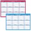 AT-A-GLANCE® 2025-2026 Reversible Erasable Monthly Wall Calendar, Academic and Regular Year, Large, 36" x 24" thumbnail images 4 of 5