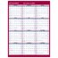 AT-A-GLANCE® 2026 Vertical Horizontal Reversible Erasable Yearly Wall Calendar, Small, 12" x 16" thumbnail images 2 of 4
