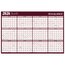 AT-A-GLANCE® 2026 Horizontal Reversible Erasable Yearly Wall Calendar, Red and Blue, Extra Large, 48" x 32" thumbnail images 1 of 4