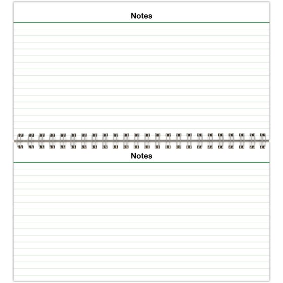 DayTimer® January 2026 December 2026 Two Page Per Month Vertical