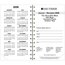 Day-Timer® January 2026 – December 2026 Two Page Per Week Planner Refill, Wirebound, Compact Size, 3" x 5" thumbnail images 3 of 9