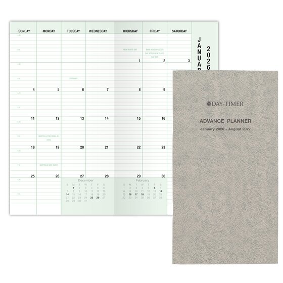DayTimer® January 2026 December 2026 Two Page Per Week Original