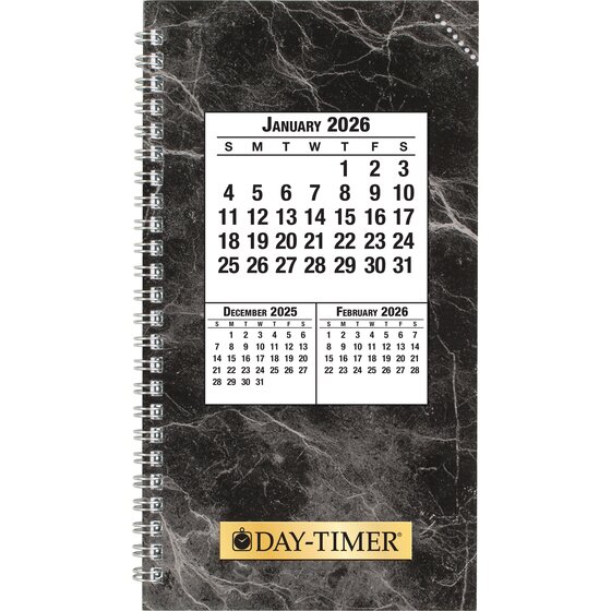 DayTimer® January 2026 December 2026 Two Page Per Day Original