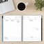 AT-A-GLANCE® Contemporary Lite 2026 Weekly Monthly Planner, Mineral Blue, Large, 8 1/4" x 11" thumbnail images 2 of 9