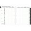 Day-Timer® January 2026 – December 2026 Two Page Per Week Vertical Column Planner Refill, Loose-Leaf, Folio Size, 8 1/2" x 11" thumbnail images 2 of 8