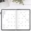 AT-A-GLANCE® Designer Cover 2026 Monthly Planner, Black, Large, 7" x 10" thumbnail images 2 of 7