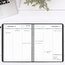AT-A-GLANCE® 2026 Open Scheduling Weekly Planner, Black, Medium, 6 3/4" x 8 3/4" thumbnail images 2 of 8