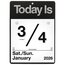 AT-A-GLANCE® 2026 “Today Is” Daily Wall Calendar, Small, 6" x 6" thumbnail images 3 of 6