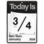 AT-A-GLANCE® 2026 “Today Is” Daily Wall Calendar, Small, 6" x 6" thumbnail images 5 of 6