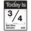 AT-A-GLANCE® 2026 "Today Is" Daily Wall Calendar, Large, 8 1/2" x 8" thumbnail images 3 of 6