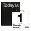 AT-A-GLANCE® 2026 "Today Is" Daily Wall Calendar Refill, Large, 8 1/2" x 8" thumbnail images 4 of 4